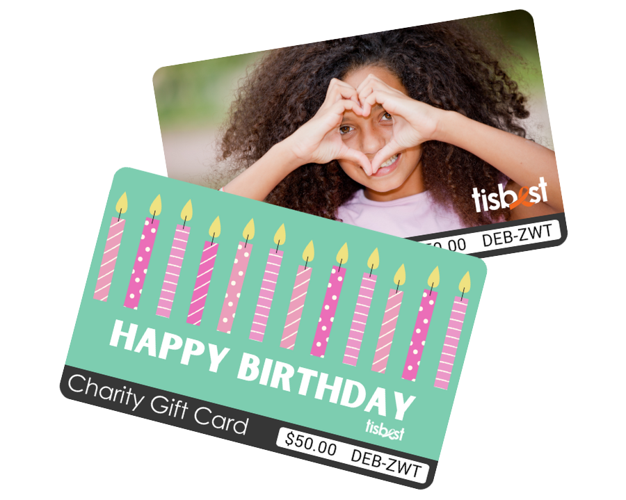 TisBest makes it fun and easy to find the best charities to donate to using your TisBest Charity Gift Card.