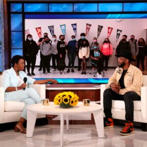 LaKisha Thomas appears as a guest on The Ellen DeGeneres Show.