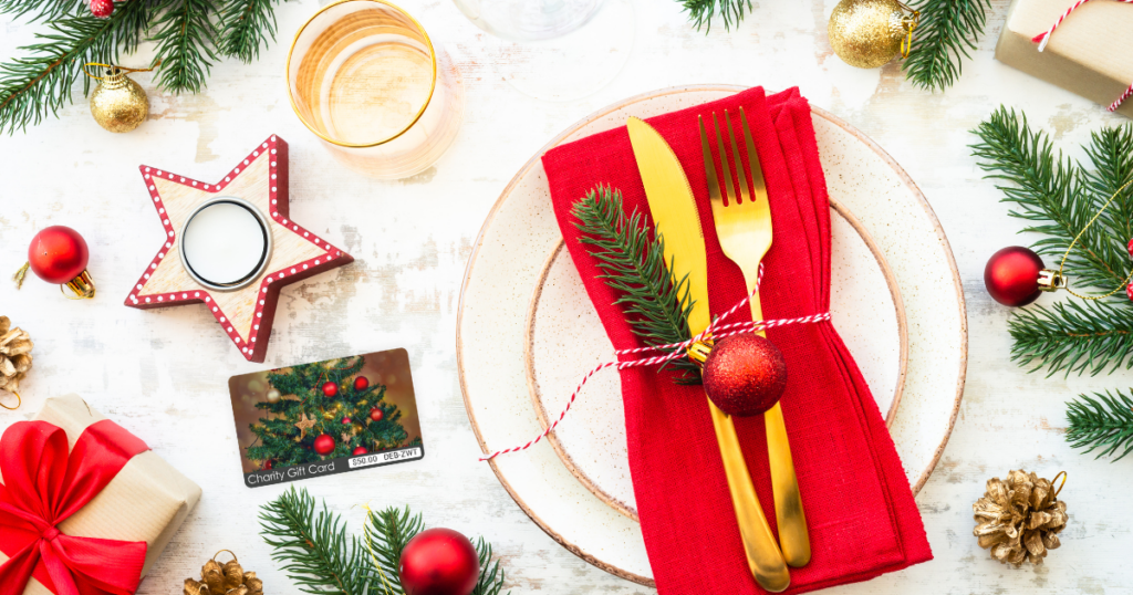 TisBest Charity Gift Cards make ideal last-minute holiday gifts for hosts and house guests.